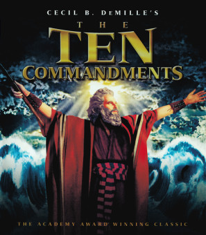 The Ten Commandments movie poster (1956) sweatshirt