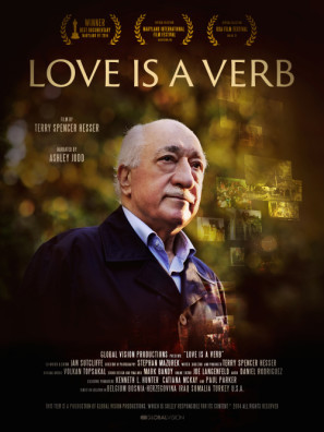 Love Is a Verb movie poster (2014) wood print