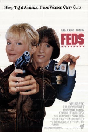 Feds movie poster (1988) pillow