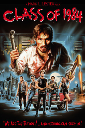 Class of 1984 movie poster (1982) canvas poster