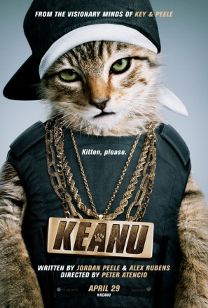 Keanu movie poster (2016) Mouse Pad MOV_np9ytmq9