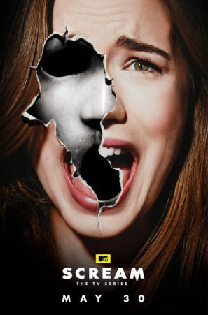 Scream movie poster (2015) mouse pad