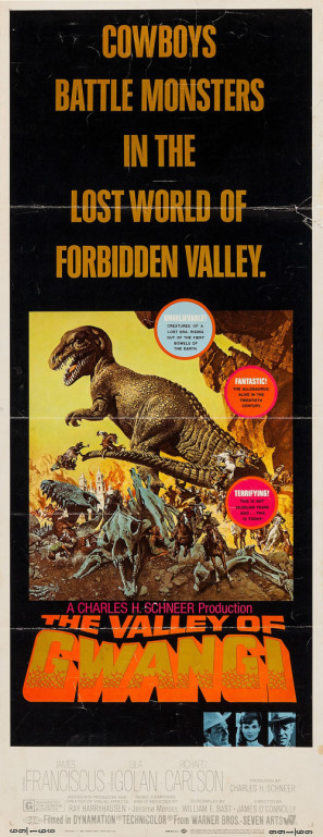 The Valley of Gwangi movie poster (1969) mouse pad