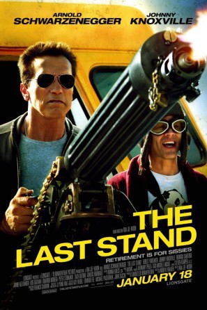The Last Stand movie poster (2013) wood print
