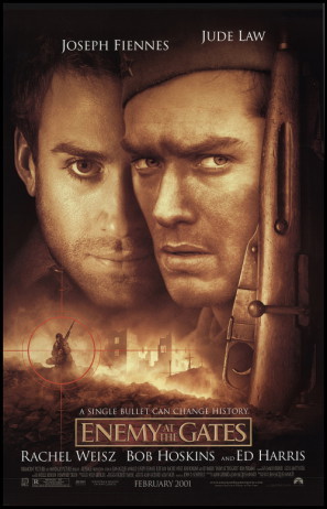 Enemy at the Gates movie poster (2001) canvas poster