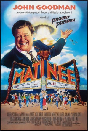 Matinee movie poster (1993) pillow