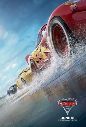 Cars 3 movie poster (2017) wooden framed poster