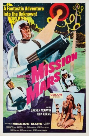 Mission Mars movie poster (1968) t-shirt