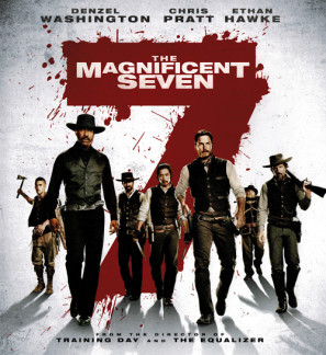The Magnificent Seven movie poster (2016) mouse pad
