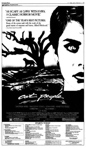 Cat People movie poster (1982) Poster MOV_ofksaner