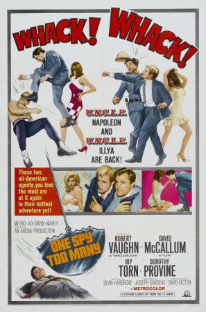 One Spy Too Many movie poster (1966) canvas poster