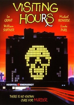 Visiting Hours movie poster (1982) wood print