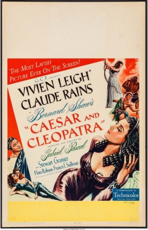 Caesar and Cleopatra movie poster (1945) mouse pad