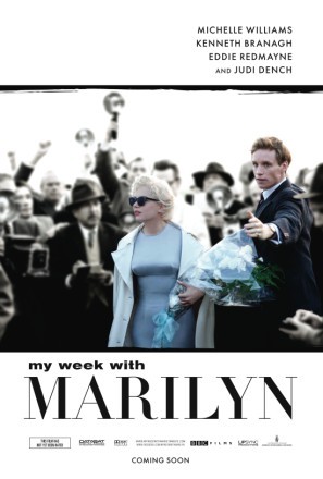 My Week with Marilyn movie poster (2011) wooden framed poster