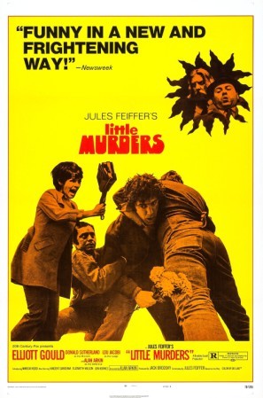 Little Murders movie poster (1971) wood print