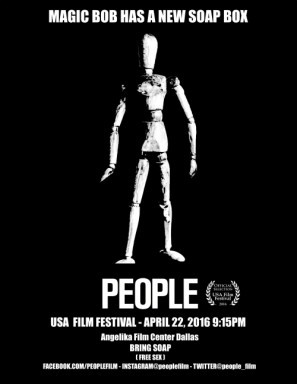 People movie poster (2016) wood print