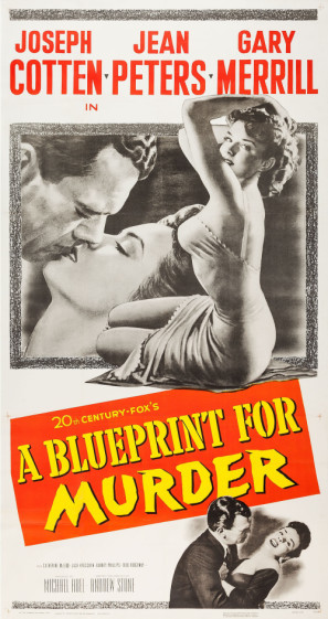 A Blueprint for Murder movie poster (1953) t-shirt