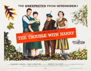 The Trouble with Harry movie poster (1955) canvas poster