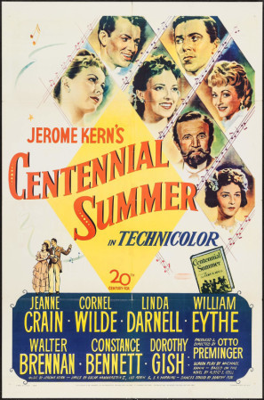 Centennial Summer movie poster (1946) Stickers MOV_p4vlxf5e
