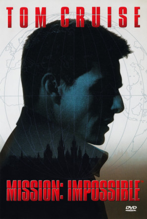 Mission Impossible movie poster (1996) poster with hanger