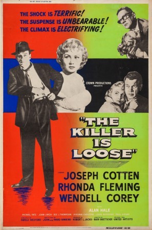 The Killer Is Loose movie poster (1956) mouse pad