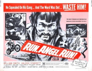 Run, Angel, Run movie poster (1969) metal framed poster