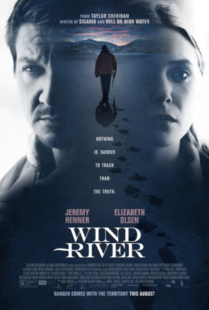 Wind River movie poster (2017) pillow