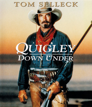 Quigley Down Under movie poster (1990) wooden framed poster