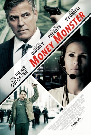 Money Monster movie poster (2016) wood print
