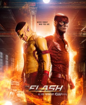 The Flash movie poster (2014) Stickers MOV_peno8qjo