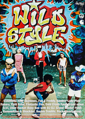Wild Style movie poster (1983) tote bag