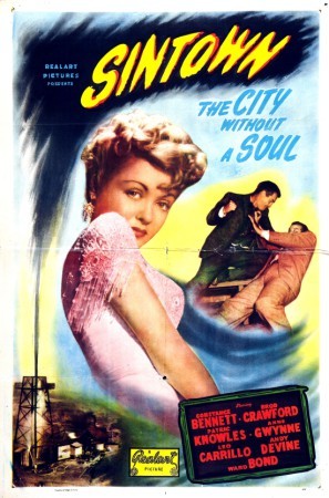 Sin Town movie poster (1942) puzzle MOV_pmypdvdc