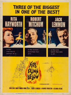 Fire Down Below movie poster (1957) hoodie