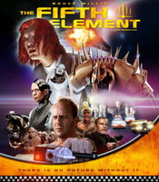 The Fifth Element movie poster (1997) Mouse Pad MOV_poua9upp
