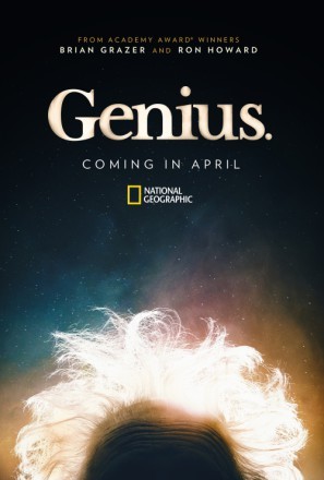 Genius movie poster (2017) poster with hanger