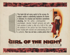 Girl of the Night movie poster (1960) sweatshirt