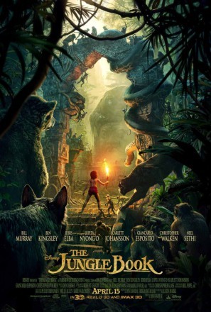 The Jungle Book movie poster (2016) Stickers MOV_q13ovdqv