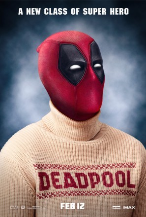 Deadpool movie poster (2016) poster with hanger