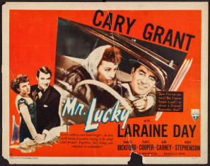 Mr. Lucky movie poster (1943) tote bag