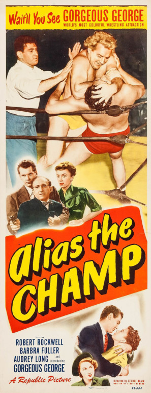 Alias the Champ movie poster (1949) mouse pad