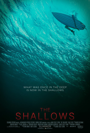 The Shallows movie poster (2016) poster with hanger