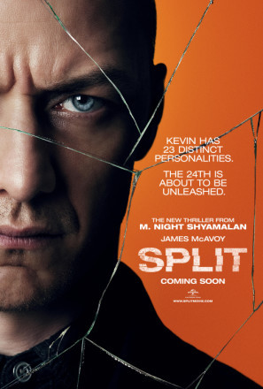 Split movie poster (2017) Stickers MOV_qmzpxiuw