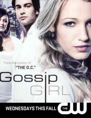 Gossip Girl movie poster (2007) wooden framed poster
