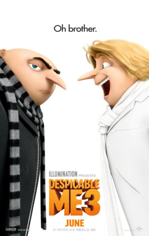 Despicable Me 3 movie poster (2017) t-shirt
