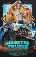 Monster Trucks movie poster (2016) Mouse Pad MOV_qxahnfvq