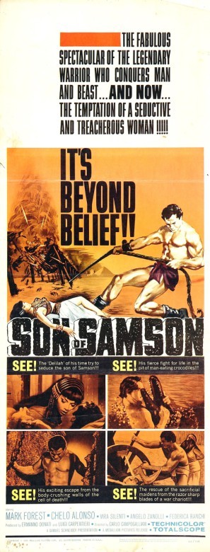 Maciste nella valle dei re movie poster (1960) poster