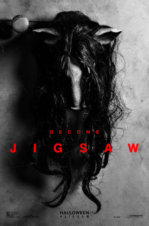 Jigsaw movie poster (2017) mouse pad