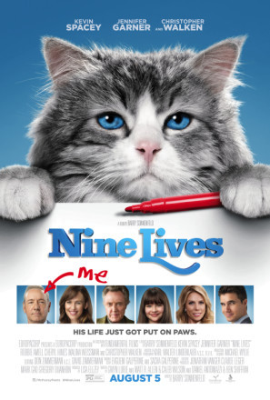 Nine Lives movie poster (2016) mug