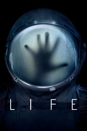 Life movie poster (2017) wooden framed poster
