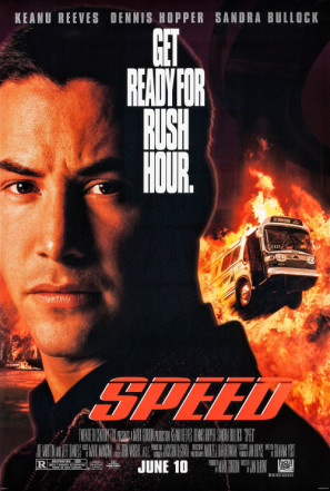 Speed movie poster (1994) t-shirt